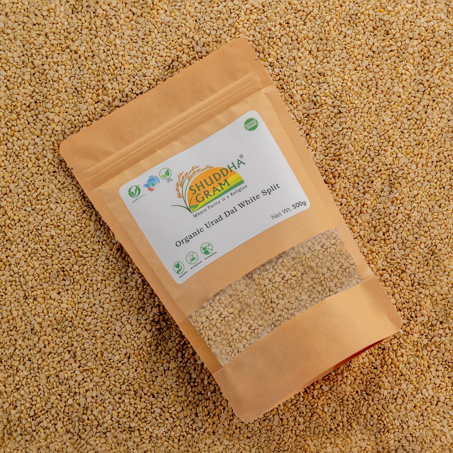 Organic Urad Dal White Split