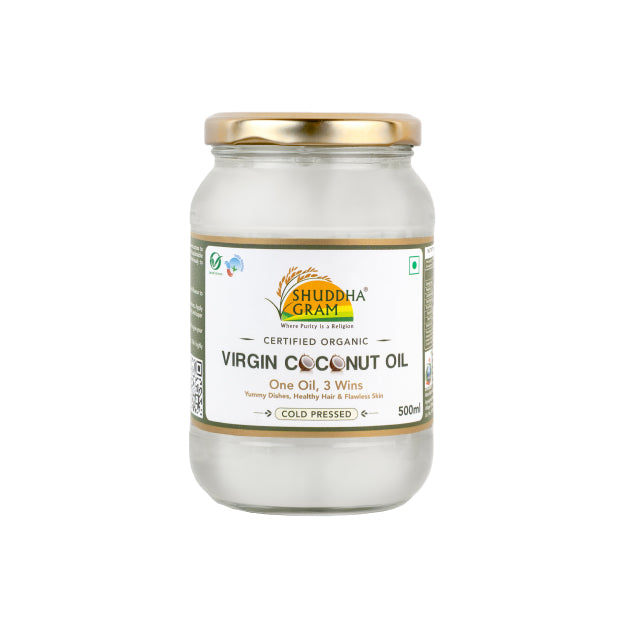 Organic Virgin Coconut Oil (500ml)