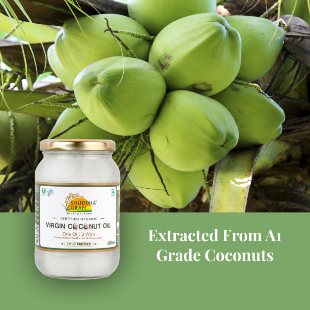 Organic Virgin Coconut Oil (500ml)