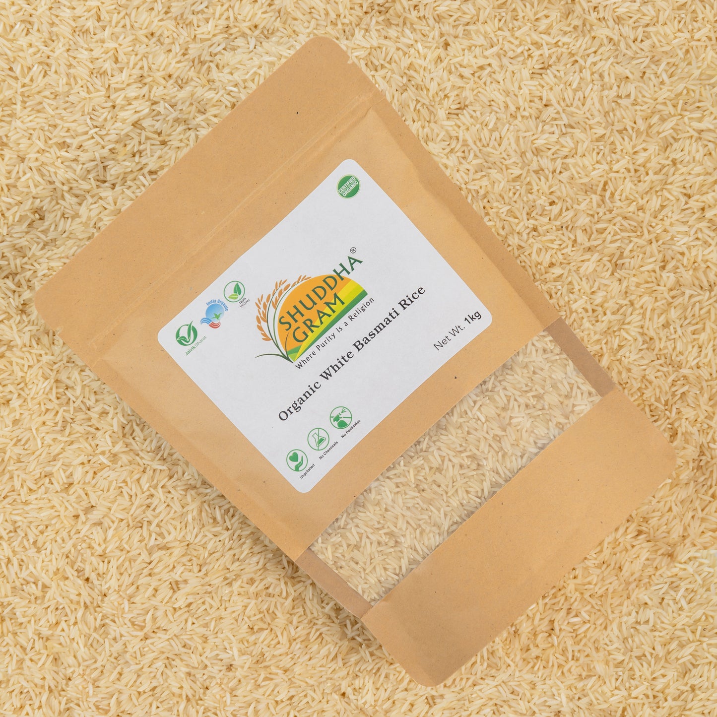 Organic White Basmati Rice