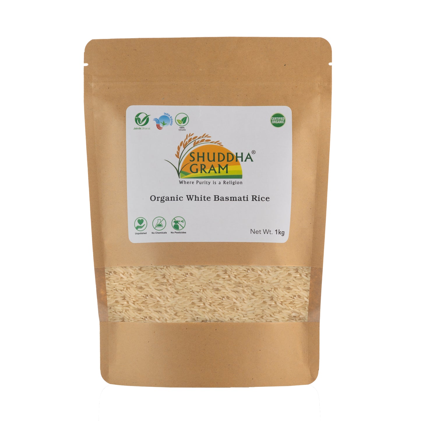 Organic White Basmati Rice