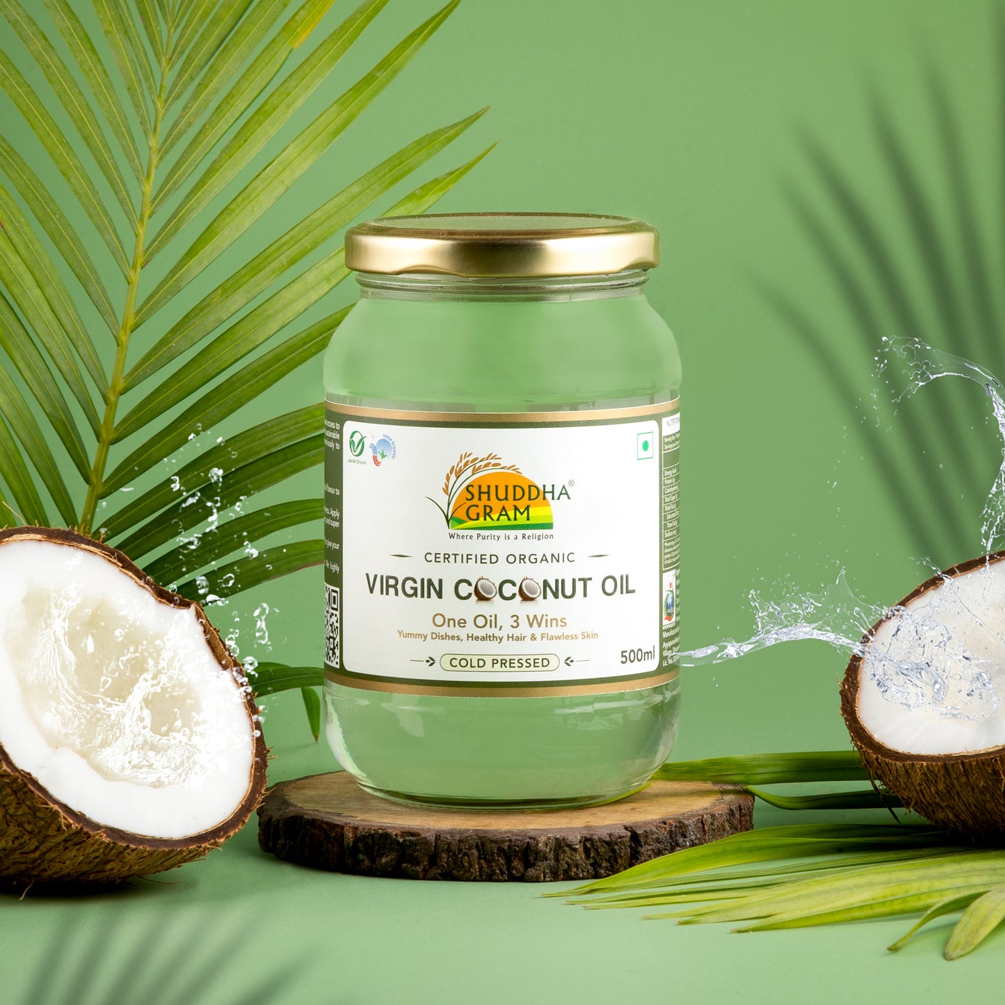 Organic Virgin Coconut Oil (500ml)