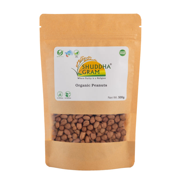 Organic Peanuts (500g)